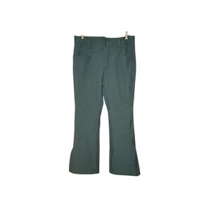 Swiss‎ Tech Green Soft Shell Ski Pants Women’s M 8-10 Stretch Snowboard Winter